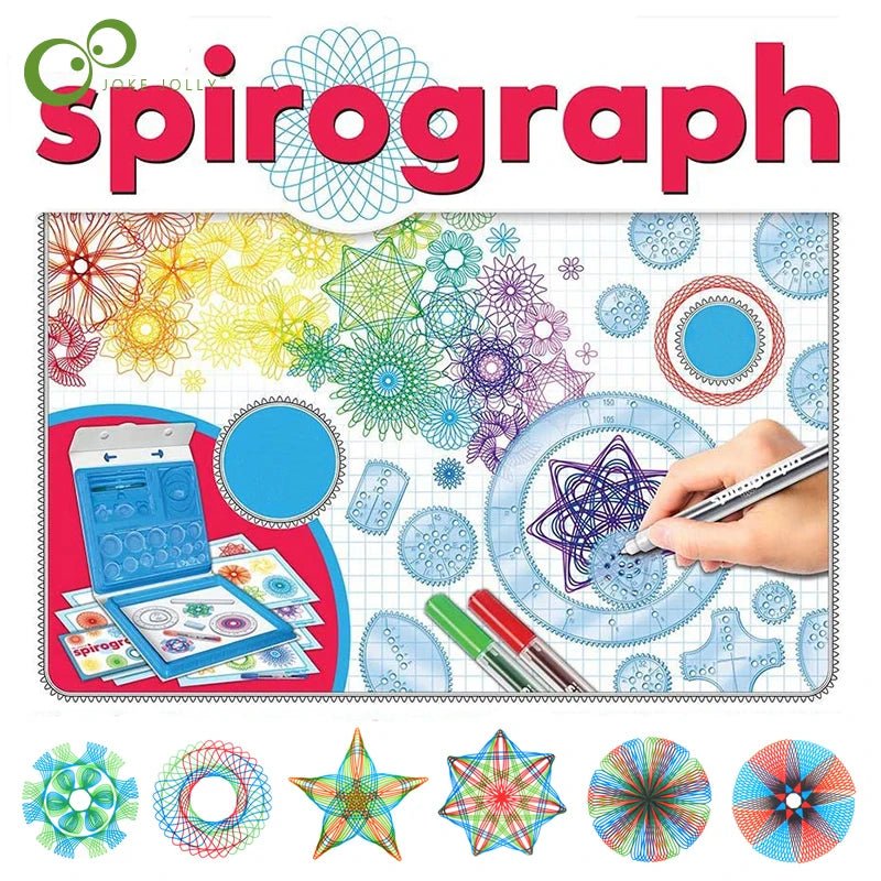 Spirograph Deluxe Spirograph Set™ : Outils Artistiques à Impact Élevé - Wizmab